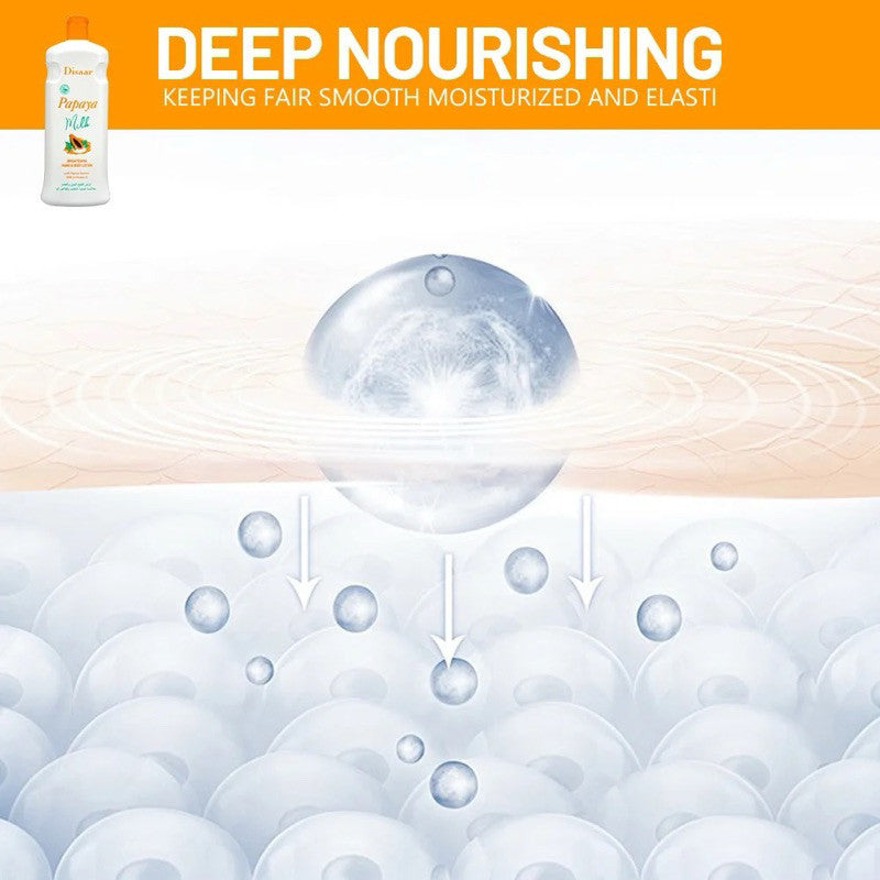Disaar Papaya Milk Whitening Lotion 600ml