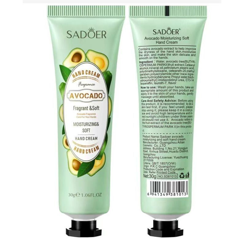 Sadoer Hand Cream Collection 11 Luxurious Scents