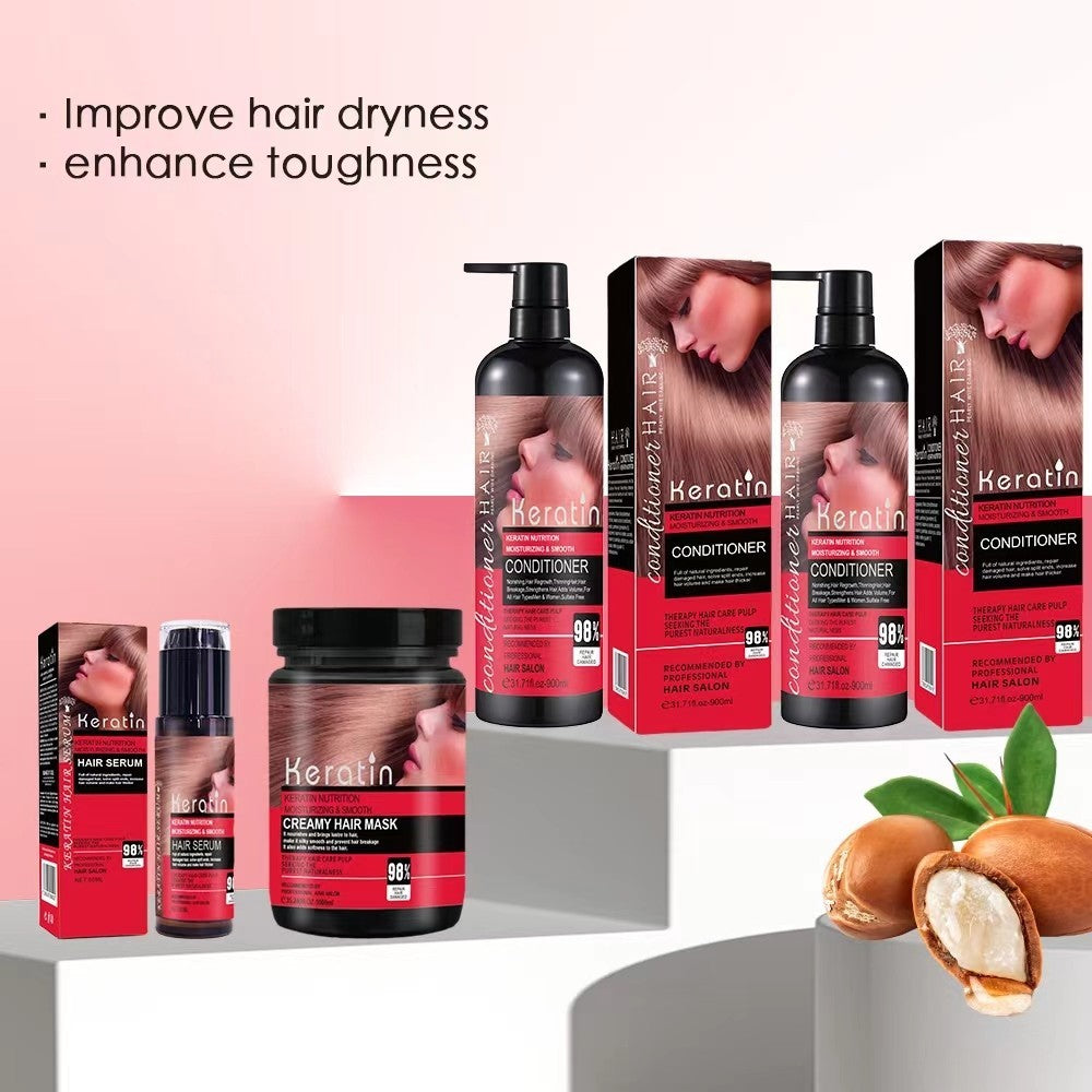 Keratin 4in1 Moisturizing Set Shampoo