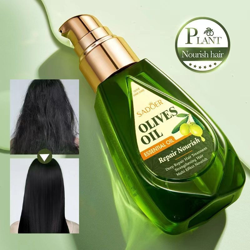 Sadoer Organic Olive Oil for Damaged Hair