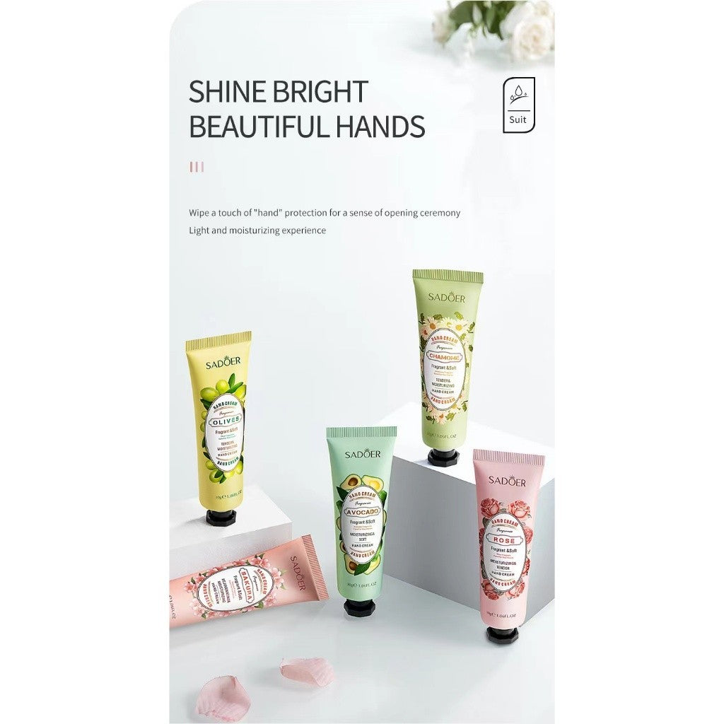 Sadoer Hand Cream Collection 11 Luxurious Scents