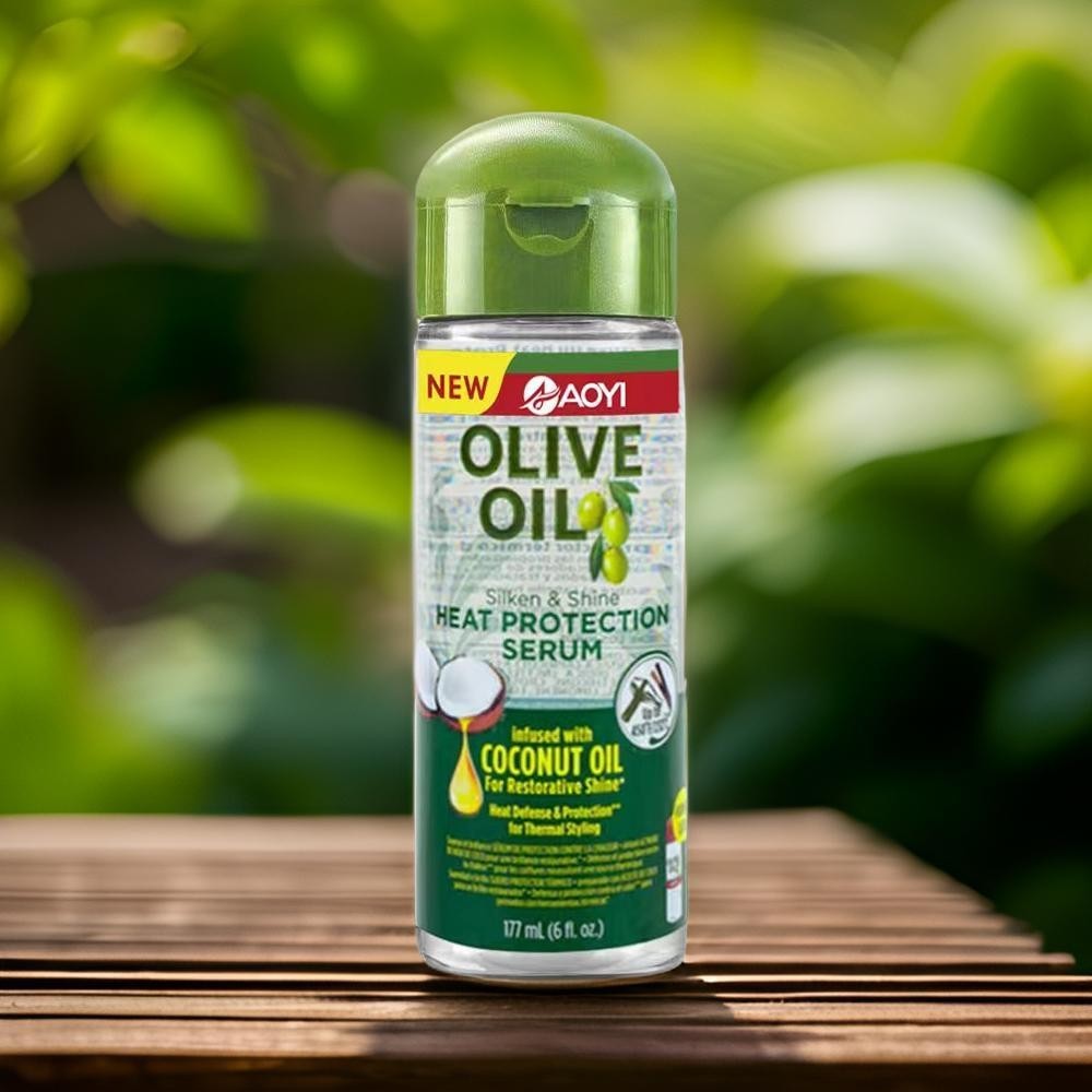 Olive & Coconut Heat Protection Serum for Hair