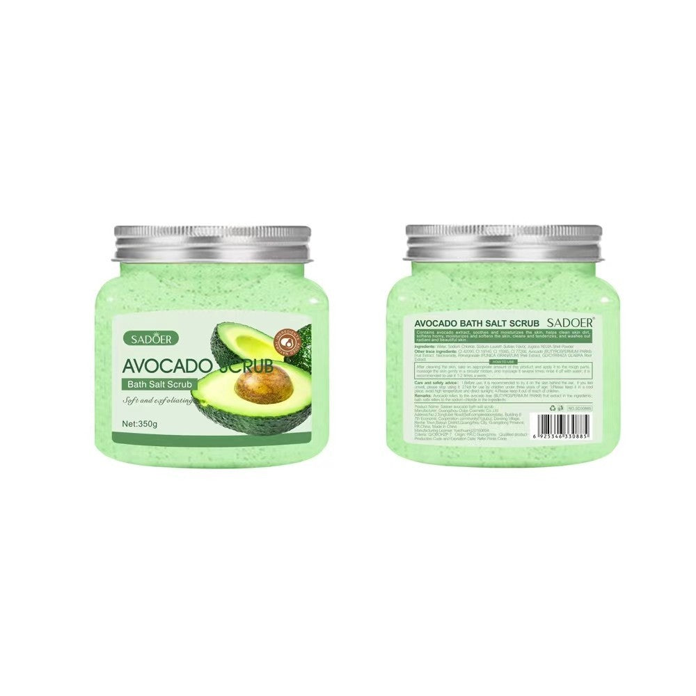 Sadoer Avocado Cleansing Exfoliating Gel Body Scrub