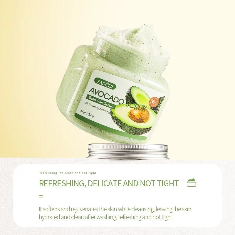 Sadoer Avocado Cleansing Exfoliating Gel Body Scrub