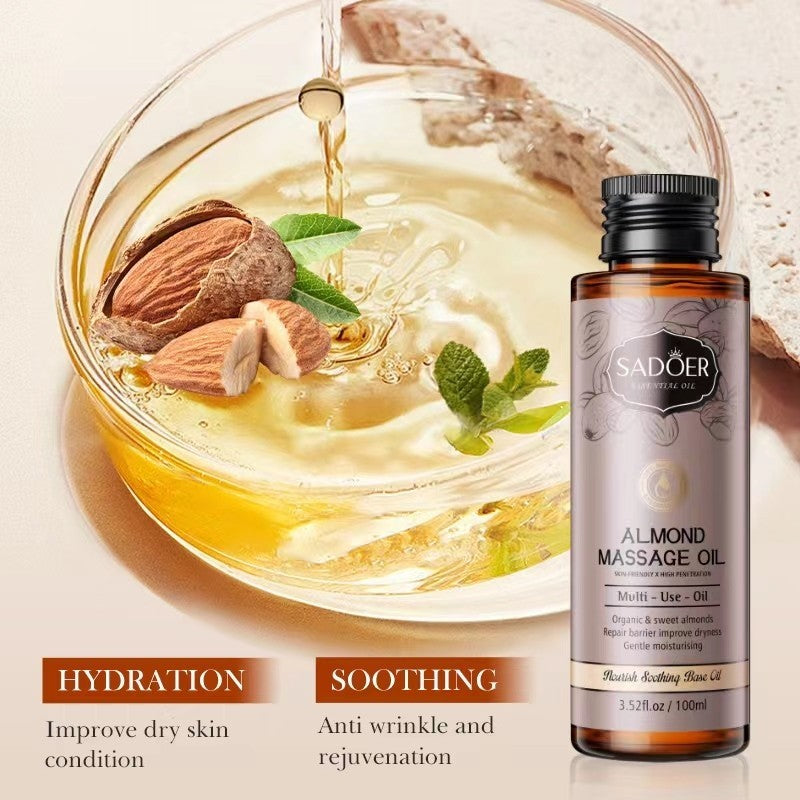 Sadoer Massage Oil 4in1 Almond Jojoba