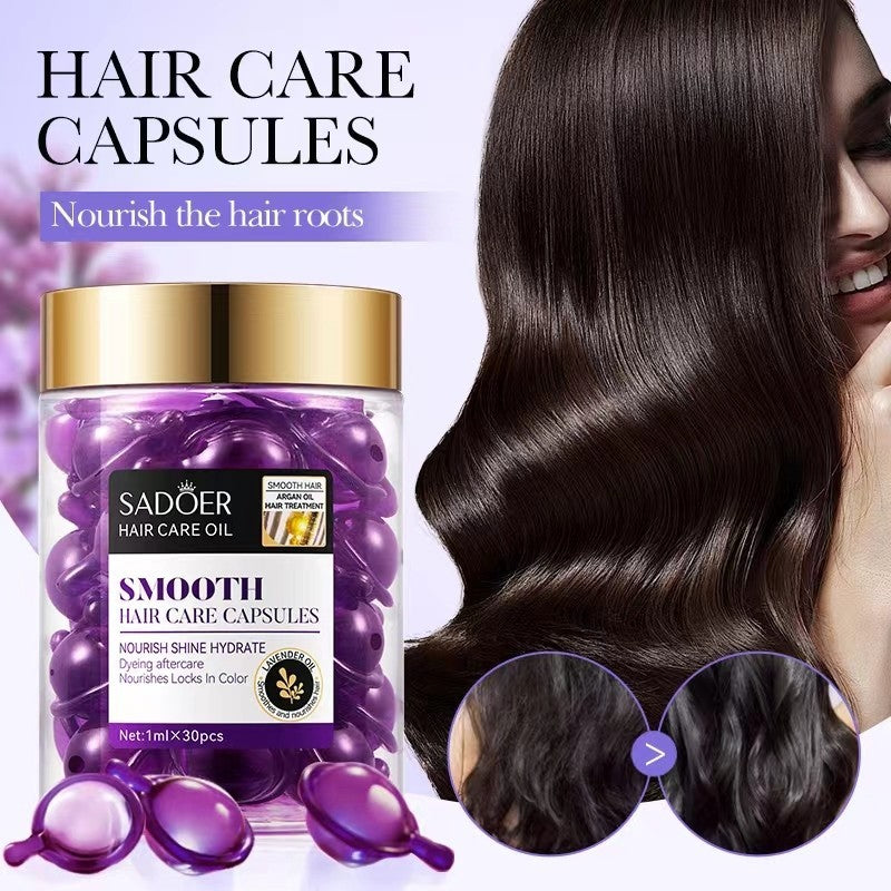 Sadoer Hair Oil Capsules Keratin Repair
