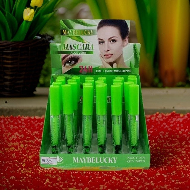 Aloe Vera Mascara 24hr Moisturizing 24pcs