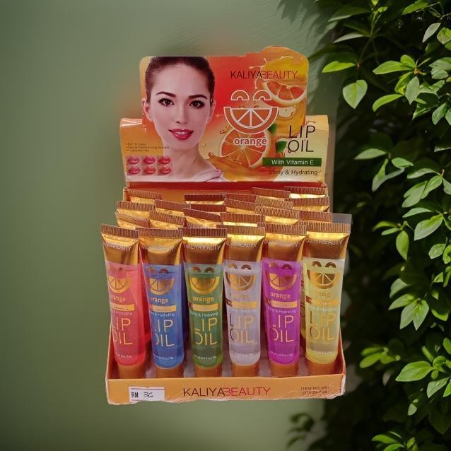 Kaliya Beauty Lip Oil Orange Shiny Hydrating
