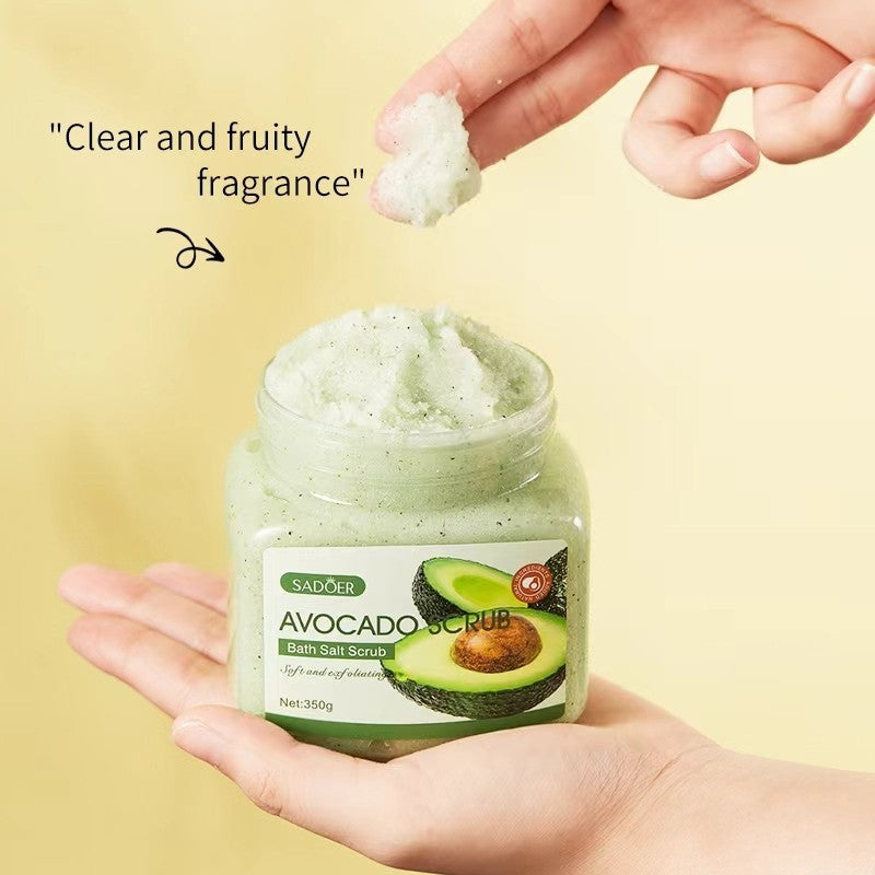 Sadoer Avocado Cleansing Exfoliating Gel Body Scrub