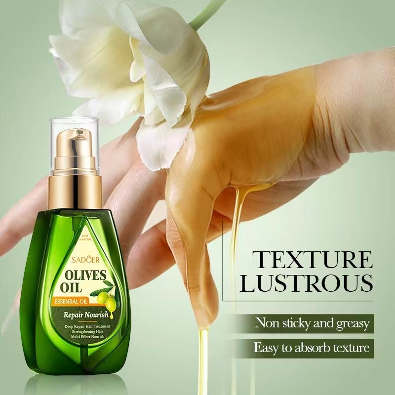 Sadoer Organic Olive Oil for Damaged Hair