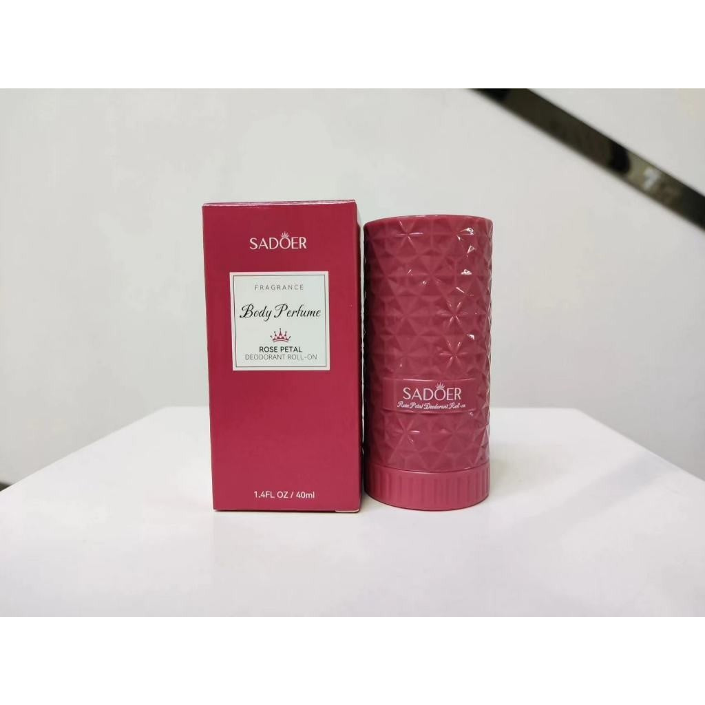 Sadoer Rose Petals Perfume Roll-on Deodorant