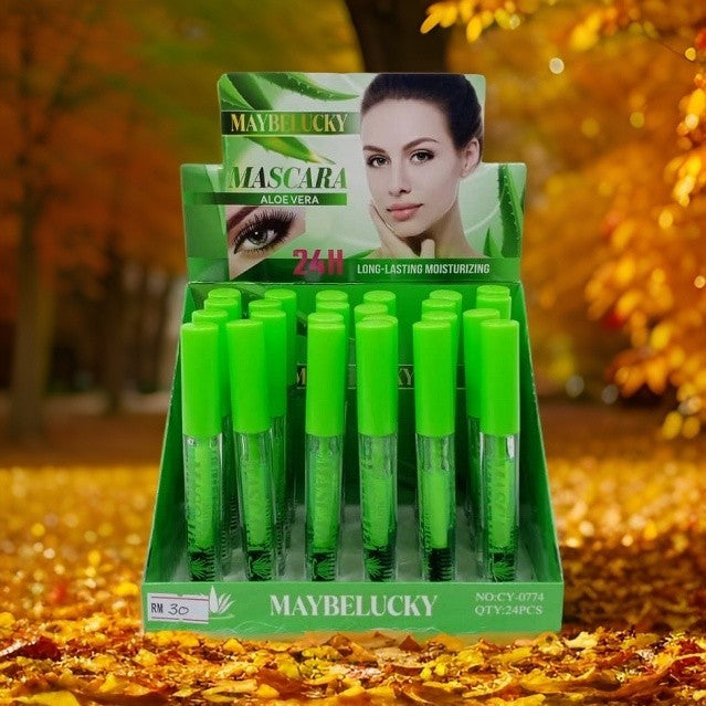 Aloe Vera Mascara 24hr Moisturizing 24pcs