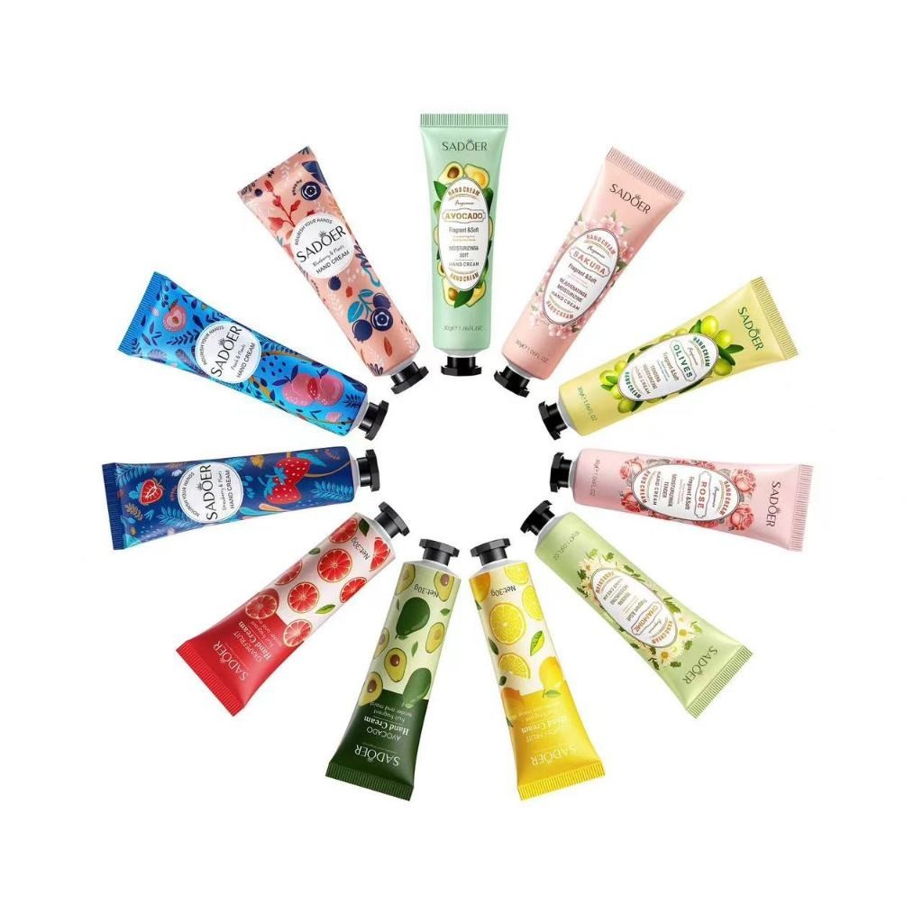 Sadoer Hand Cream Collection 11 Luxurious Scents
