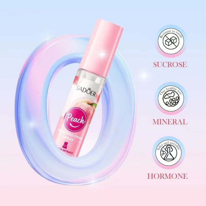 Mouth Spray 18ml 3in1 Lemon Peach Mint