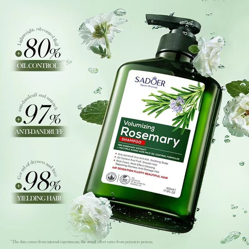 Sadoer Rosemary Shampoo 500ml Sulfate-Free Nourish
