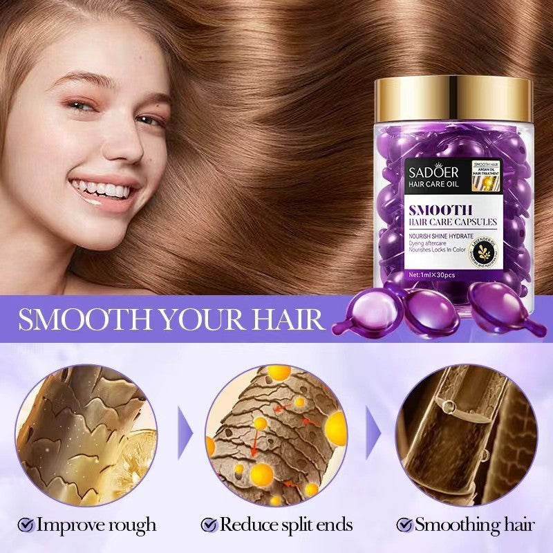 Sadoer Hair Oil Capsules Keratin Repair
