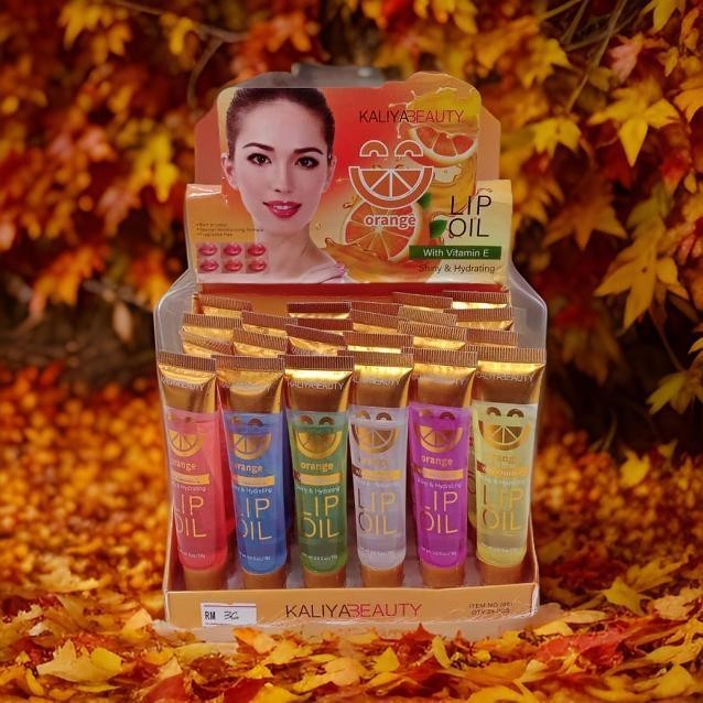 Kaliya Beauty Lip Oil Orange Shiny Hydrating