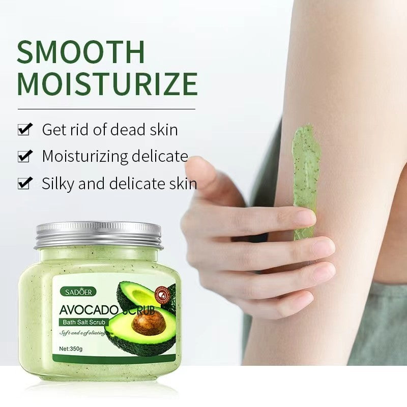 Sadoer Avocado Cleansing Exfoliating Gel Body Scrub