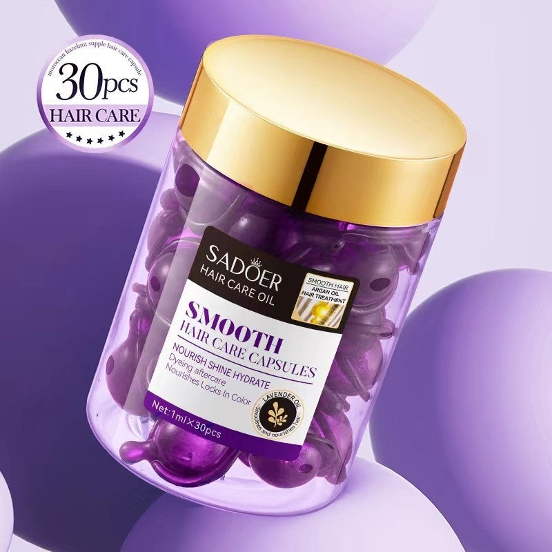 Sadoer Hair Oil Capsules Keratin Repair