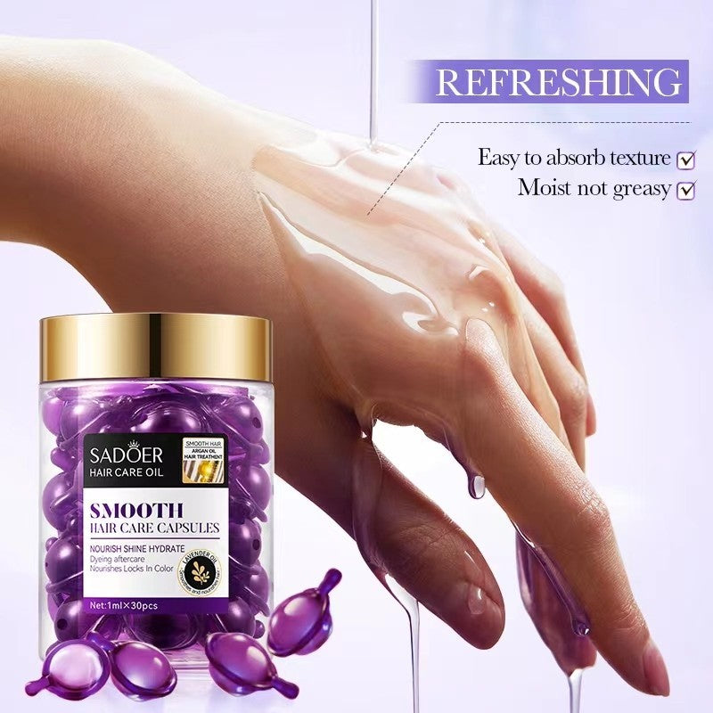 Sadoer Hair Oil Capsules Keratin Repair