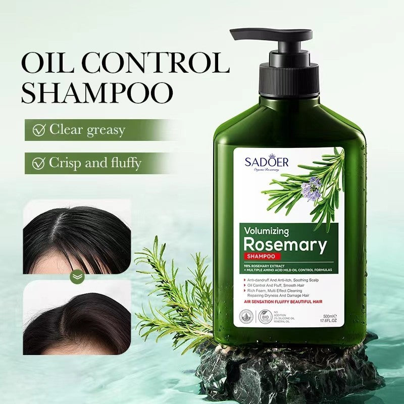 Sadoer Rosemary Shampoo 500ml Sulfate-Free Nourish