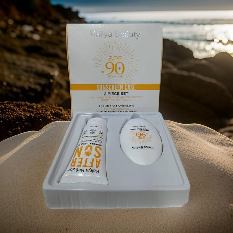 Kaliya Beauty SPF 90+ Sunscreen Set 2 Pcs