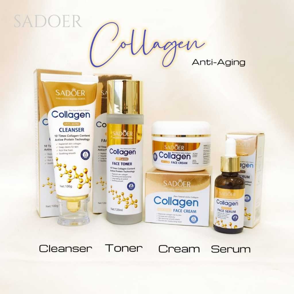 SADOER 4in1 Collagen Skin Care Set