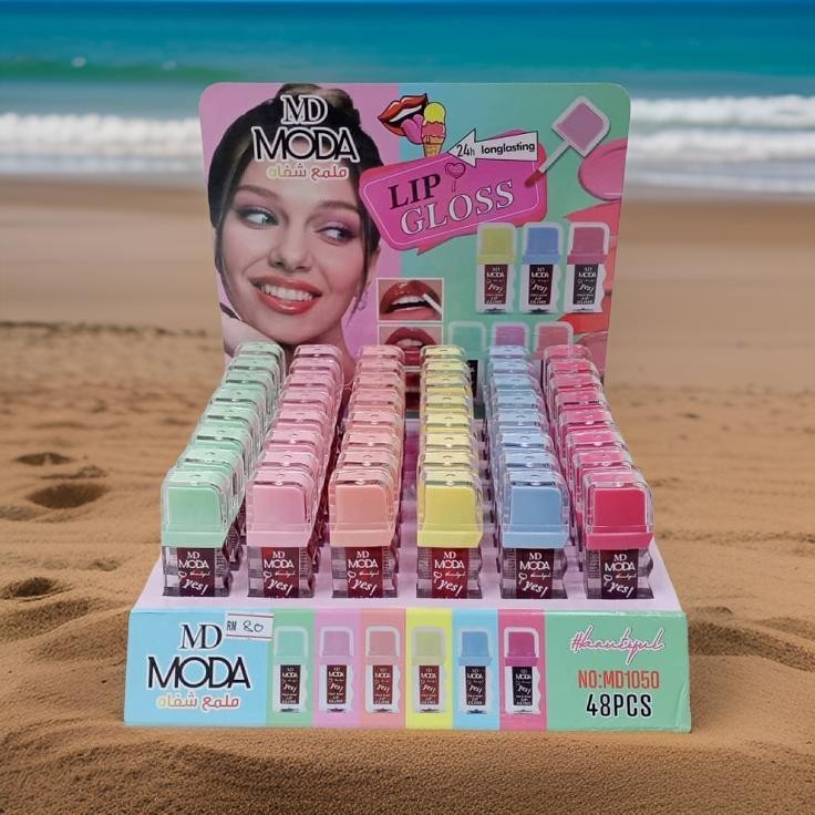 Long Lasting Lip Gloss MD Moda 24pcs Set