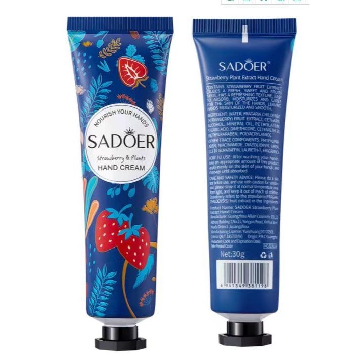 Sadoer Hand Cream Collection 11 Luxurious Scents
