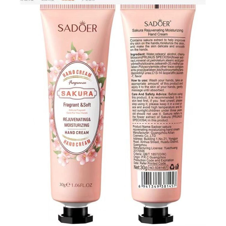Sadoer Hand Cream Collection 11 Luxurious Scents