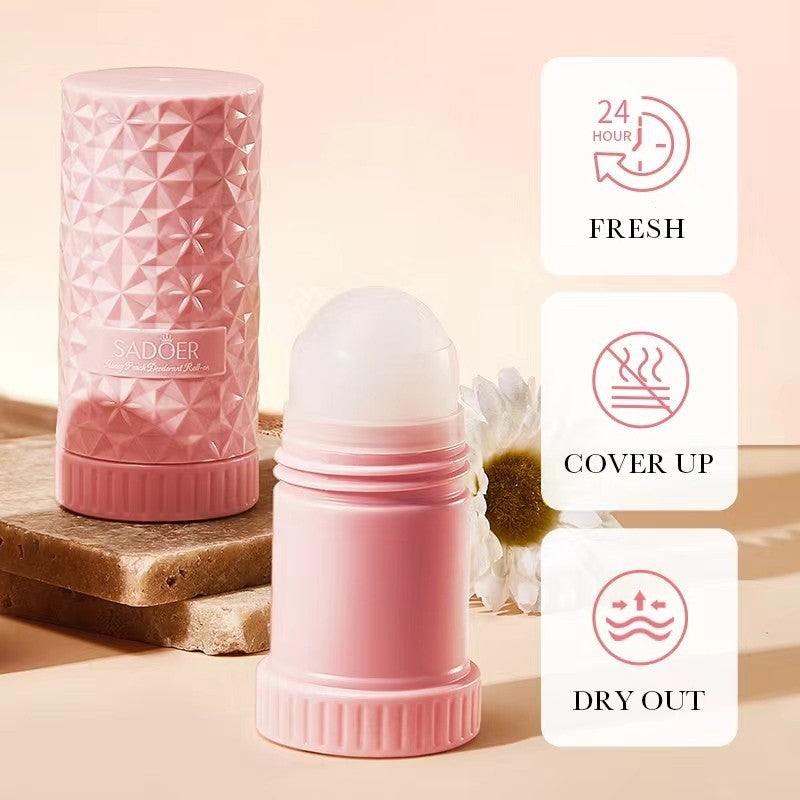 Sadoer Honey Peach Perfume Roll-on 30ml