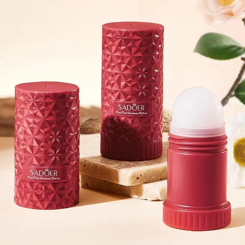 Sadoer Rose Petals Perfume Roll-on Deodorant