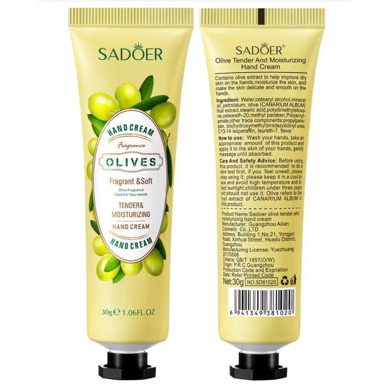 Sadoer Hand Cream Collection 11 Luxurious Scents
