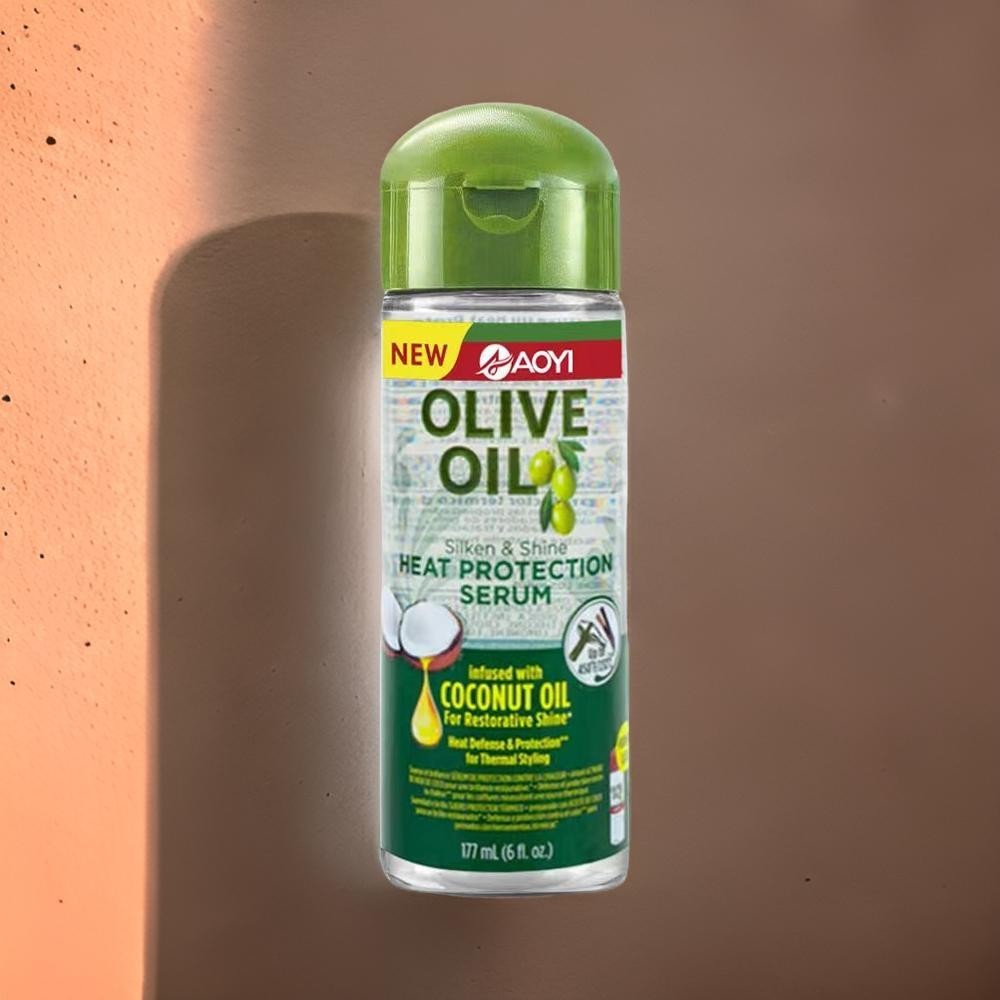 Olive & Coconut Heat Protection Serum for Hair