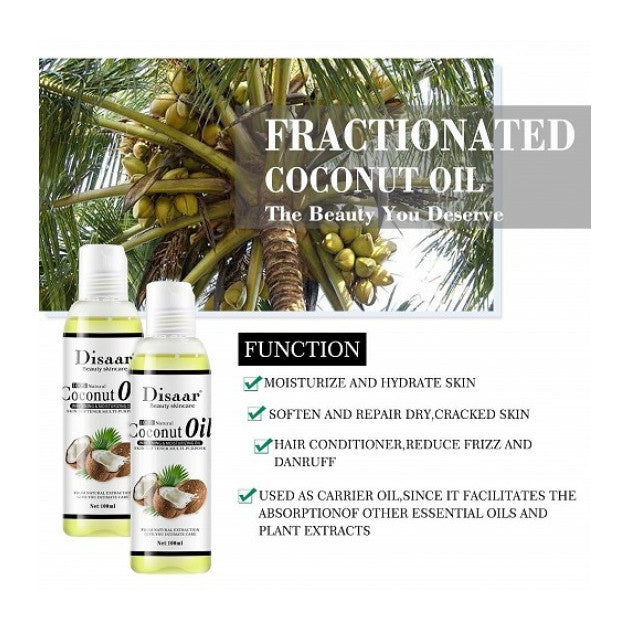 Disaar Body Massage Oil Coconut Argan