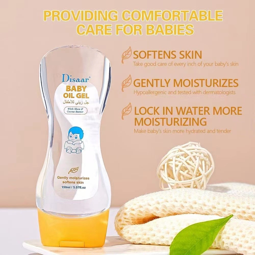 Disaar Baby Oil Gel with Shea & Cocoa Butter 150ml