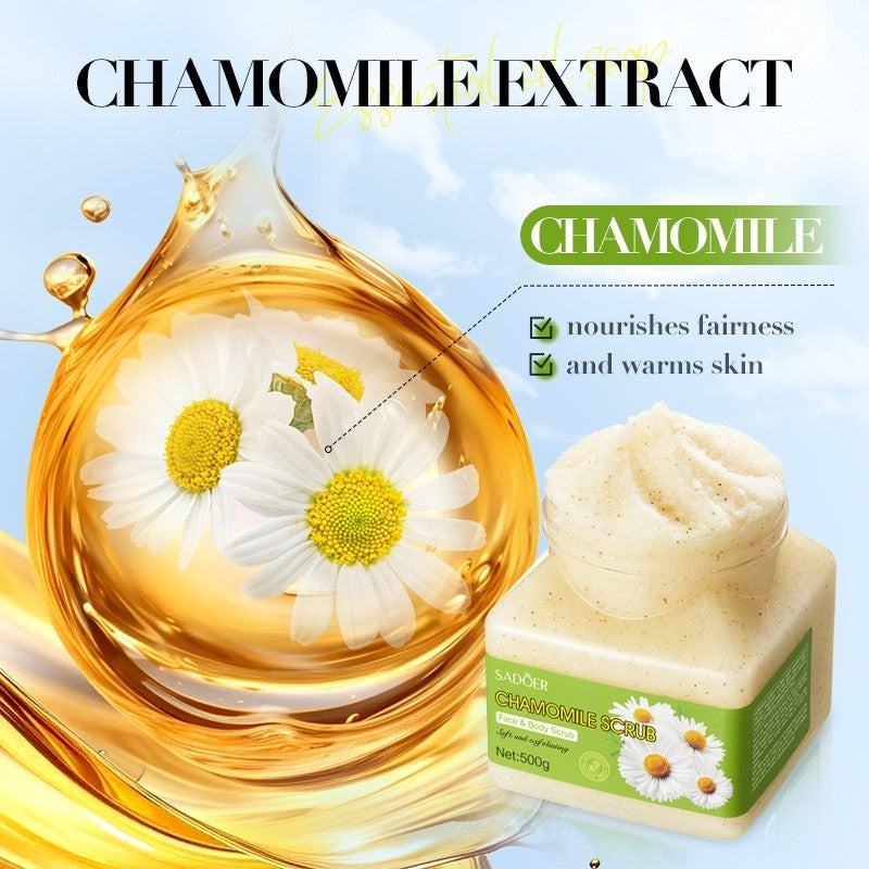 Sadoer Chamomile Scrub 500g for Soft Skin