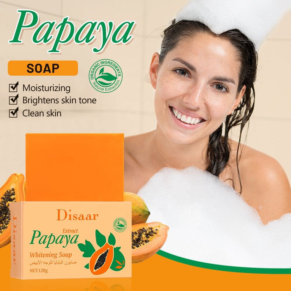 Disaar Papaya Soap With Vitamin E