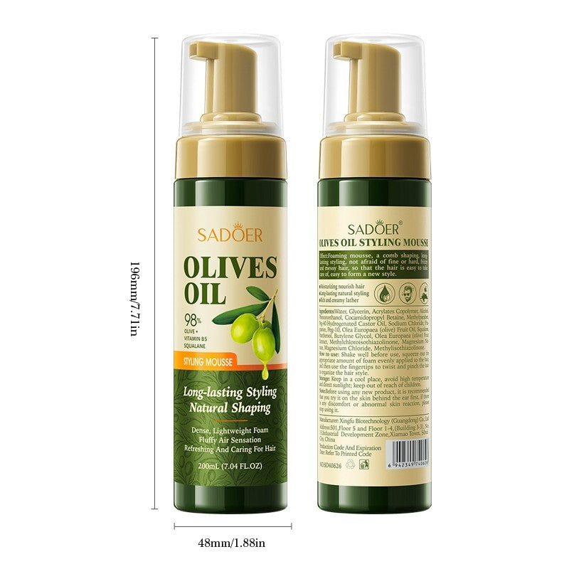 Sadoer Olive Oil Styling Mousse 200ml