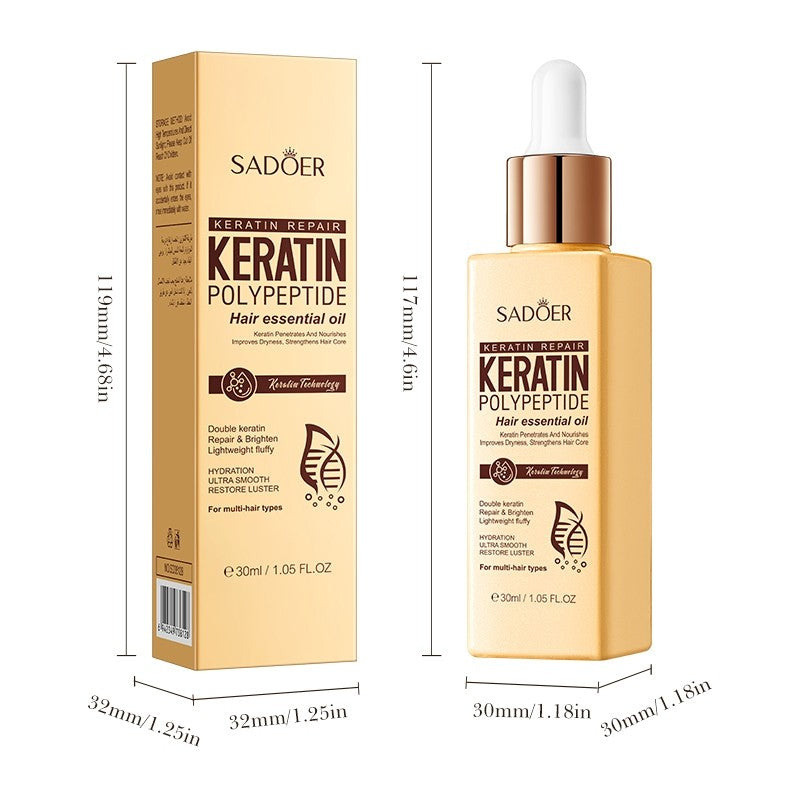 Sadoer Keratin Polypeptide Hair Oil 30ml