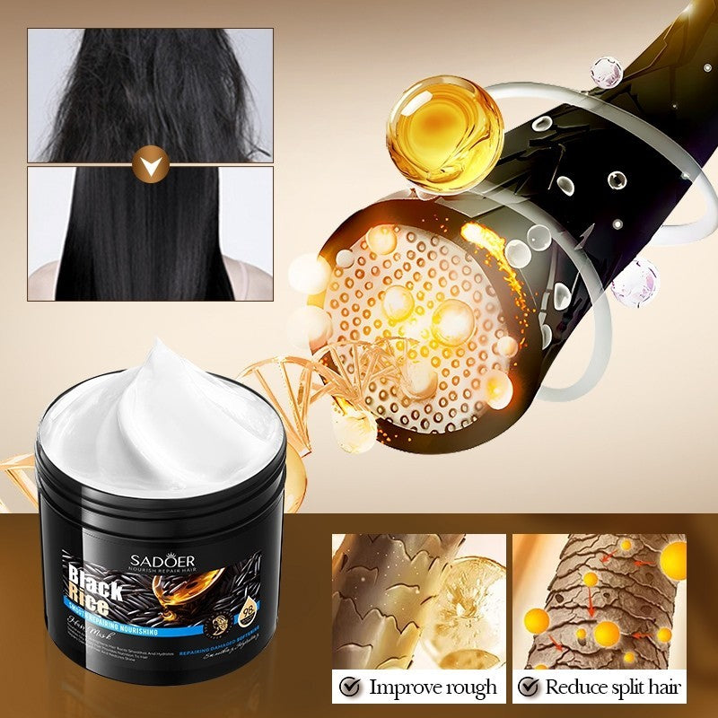 SADOER Black Rice Hair Mask 500g Nourishing & Repairing