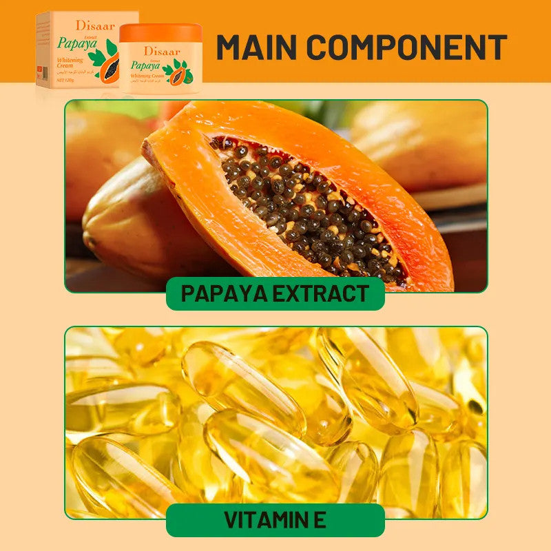 Disaar Papaya Skin Care Vitamin E Cream Whitening