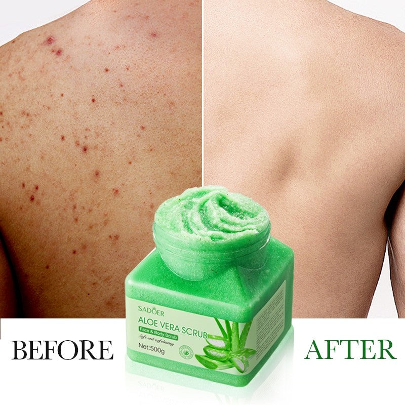 SADOER Aloe Vera Scrub 500g Soft & Moisturizing