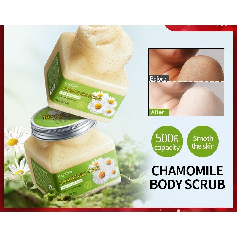 Sadoer Chamomile Scrub 500g for Soft Skin
