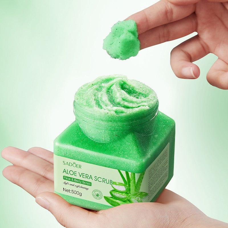 SADOER Aloe Vera Scrub 500g Soft & Moisturizing