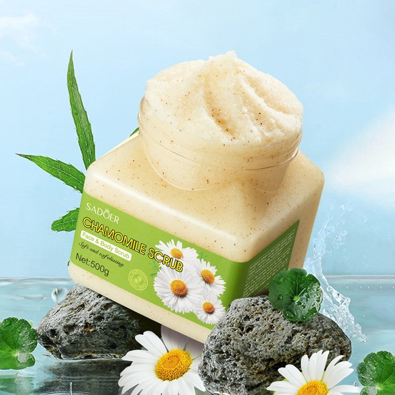 Sadoer Chamomile Scrub 500g for Soft Skin