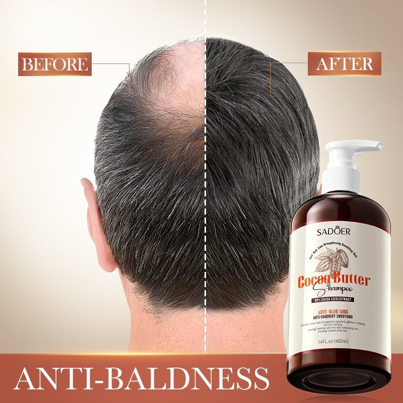 Sadoer Cocoa Butter Shampoo 400ml Anti Hair Loss