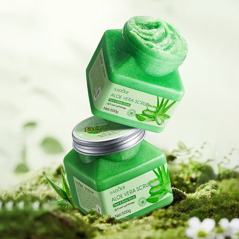 SADOER Aloe Vera Scrub 500g Soft & Moisturizing