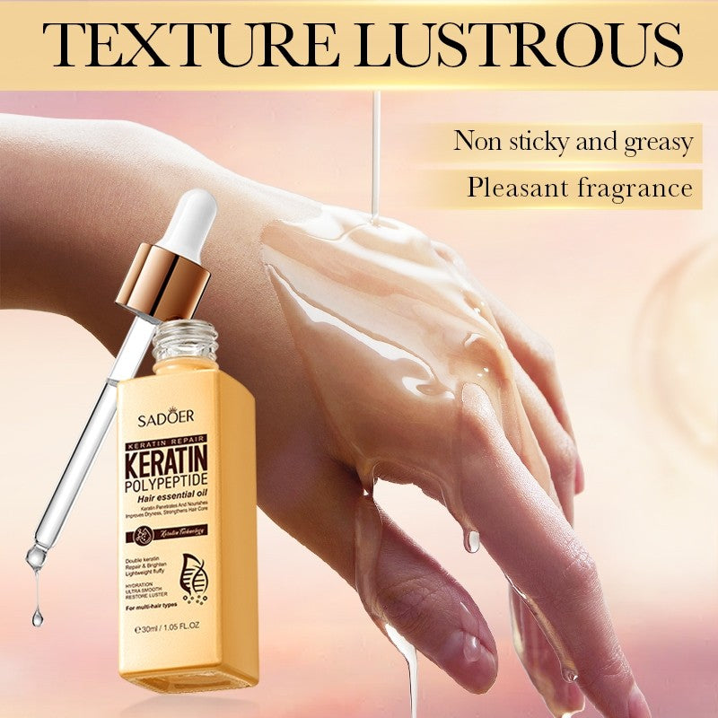 Sadoer Keratin Polypeptide Hair Oil 30ml