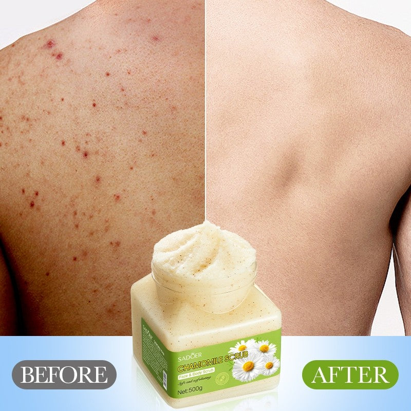 Sadoer Chamomile Scrub 500g for Soft Skin